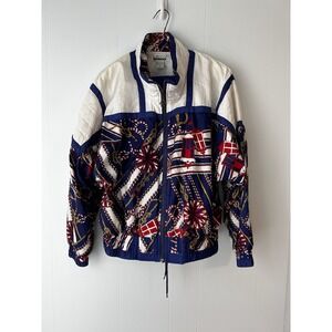 Size LP Windbreaker Set. Nautical Theme 1990S. Shoulder Pads, Casual. Part